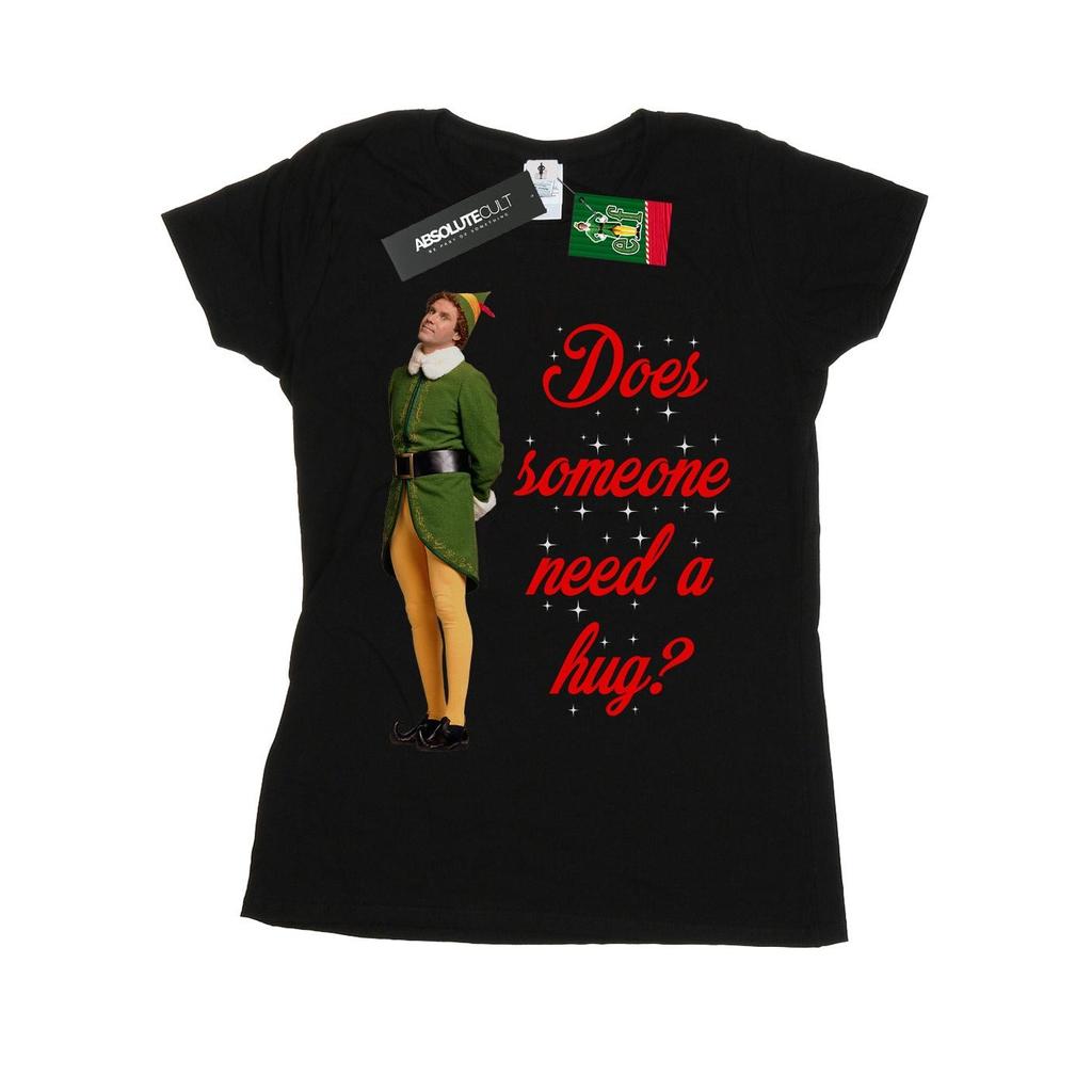 Elf Tricou din bumbac Hug Buddy pentru femei/dame