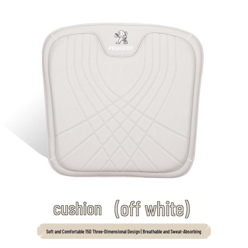 Peugeot Car Seat Cushion & Lumbar Support for 206-308 Models - All-Season Cover