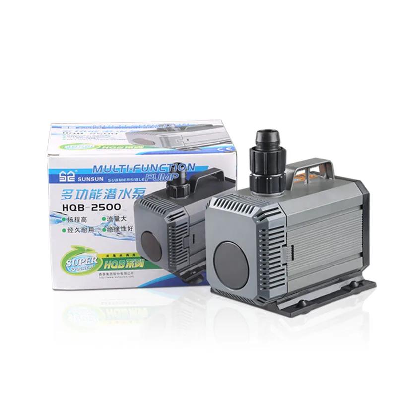 Ultra-Quiet Submersible Pump with Built-in Filter & Circulator 12V/24V for Home Aquariums, Ponds & Marine Applications