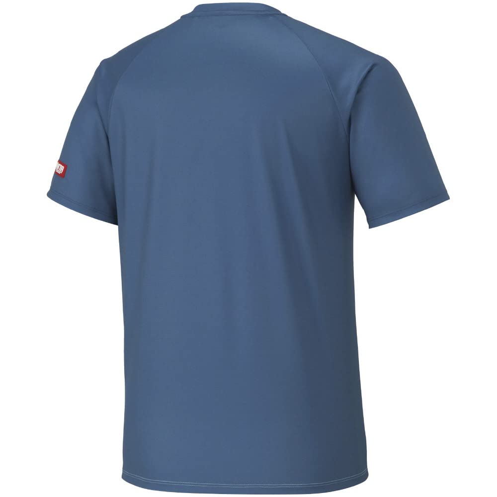 Table Tennis Game Short JTTA Tanager Size M Shirt, Sleeve, V-Neck, Unisex, Moisture-Wicking, Quick-Drying, Certified, 82JAA001, Turquoise,