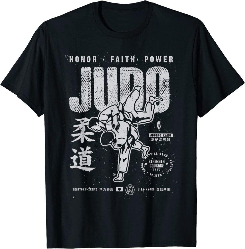 Unisex Shirt Cotton Oversize Large Size NEW LIMITED Judo MMA Martial Design Great Gift Idea Premium Great T-Shirt S-3XL
