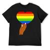 LGBTI Heart T-Shirt T-shirts Oversize Graphic Shirts Funny Gifts Mens T Shirts Pack