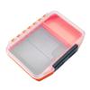 Spoon Hook Baits Organizers Tray Flying Fishing Tackle Waterproof Fly Storage Box Fishing Tackle Box with Sponge Pad
