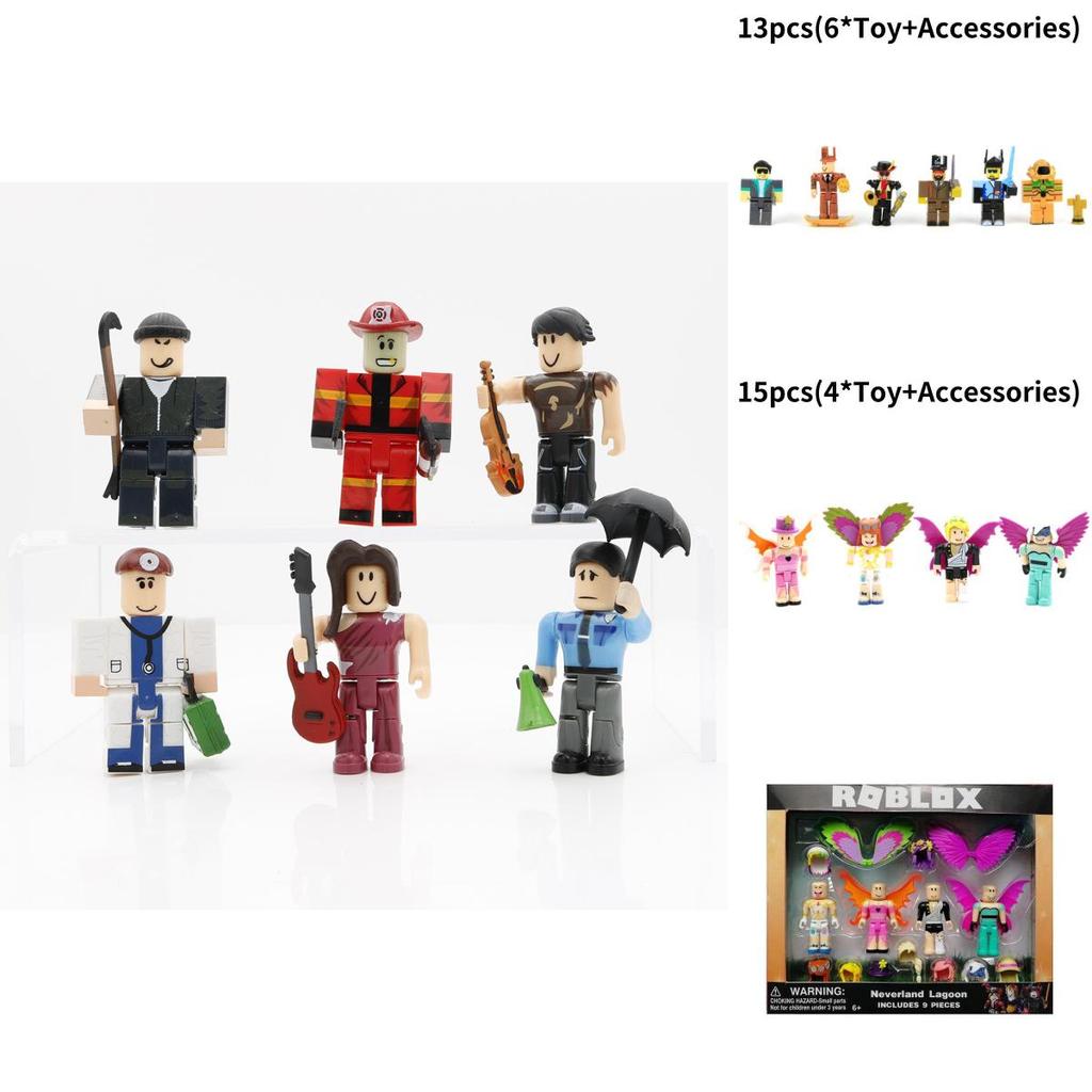 Premium Quality Roblox Game Figma Oyuncak Champion Robot Mermaid Playset Action Mini Figures Toys