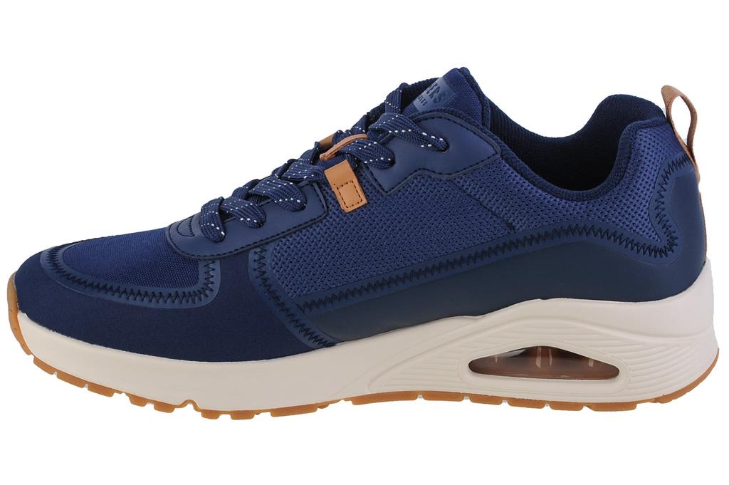 Skechers Uno-Layover, granatowe tenisówki męskie