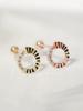 Minimalpiercing 14K Jackpot Round Cut Cubic Piercing Earrings
