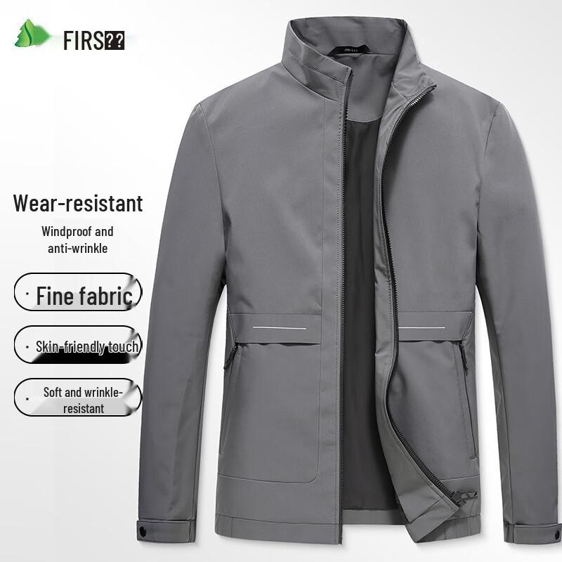 Shanshan Men's Windproof Anti-Wrinkle Jacket