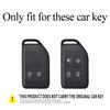 Zine Alloy Leather Car Key Case Shell Cover Holder Protector For Volvo FH16 RC FM EVRO 6 Fh CARGO 555 FM Heavy Truck Accessories