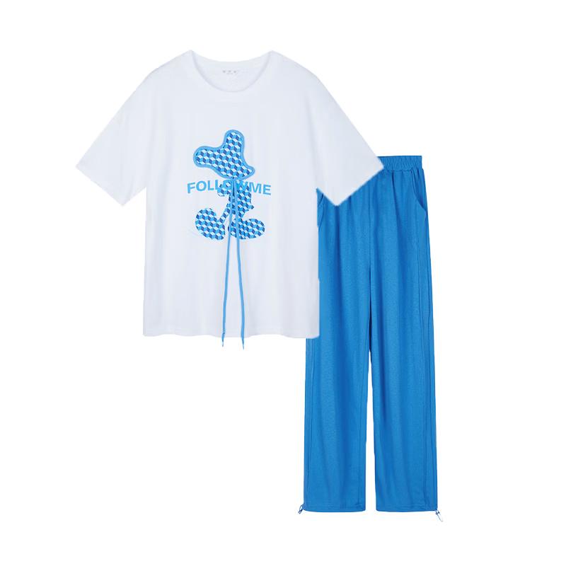 Fuluomi Girls  Summer Short-Sleeve Two-Piece Set 150