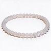 Natural Crystal Bracelet for Women Men, 8mm Semi-Precious Gemstone Beaded Stretch Bracelet, Yoga Chakra Energy Jewelry, Unisex Gift
