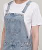 Musinsa Standard Woman Women'S Denim Overall Mini Dress [Light Indigo]