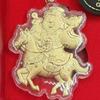 999 Pure Gold Zodiac Horse Keychain Pendant - New Year Gift