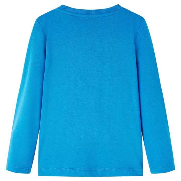 Children's Long-sleeved T-shirt Cobalt Blue 92/104/116/128/140