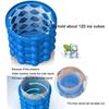 Ice Bucket Creative Ice Silicone Bucket Mold Portable Ice Cube Maker (2 In 1) Gain De Place Ice Cube Maker, for Carbonated Drinks[671]