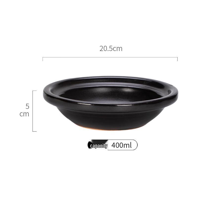 ZISIZ High-Temperature Earless Ceramic Casserole