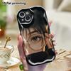 Phone case: 2D flat, suitable for iPhone 18 17 16 15 14 13 12 Pro, cartoon-style girl, perfect holiday gift for Christmas and Halloween