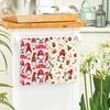 Christmas Towel 2025 New Cross-border Microfiber Printing Towel Dishcloth Holiday Decoration