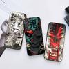 Samurai Ghost Hannya Ukiyo-E Mask Phone Case For Samsung S24 FE S25 Ultra A03 A04 A05 A06 A12 A13 A16 A26 A35 A36 A56 A55 Cover