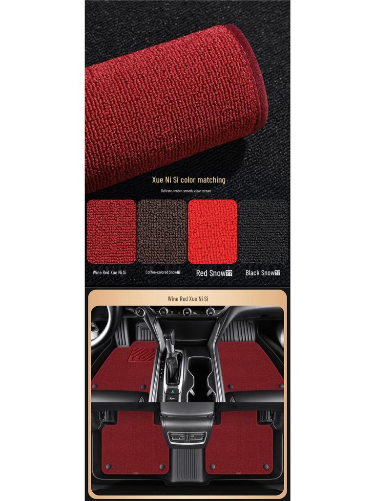 Partially Wrapped TPE Floor Mats for Mazda 3, CX-5, CX-4, CX-30, and Mazda 6