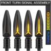Motorcycles LED Lights Front Turn Signal/Blinker, Running Light Indicators for R1200 ADV K1300R R800GS ,1 Pair