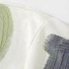 T-shirt da uomo in cotone pettinato, vestibilità larga, ricamata