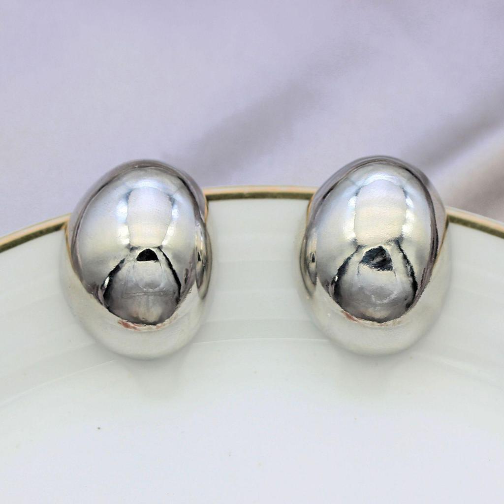 French Meillard Geometric Snail Shell Earrings: Elegant, High-End Light Luxury for Women