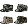 Camouflage Baseball Cap Hat Men Women Tactical Flat Cap Hat Outdoor Sports