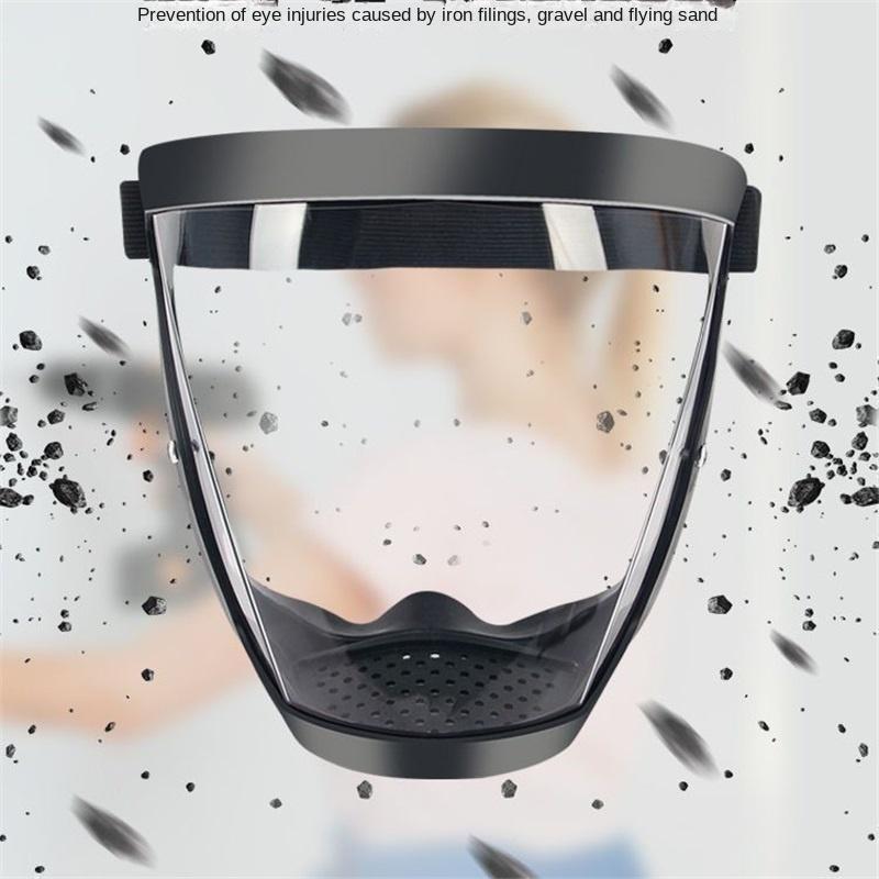 Pesticide Protective Mask Spray Spray Protective Cover High Definition Transparent Anti-cut Dust-proof and Fogging Full-face Protective Screen