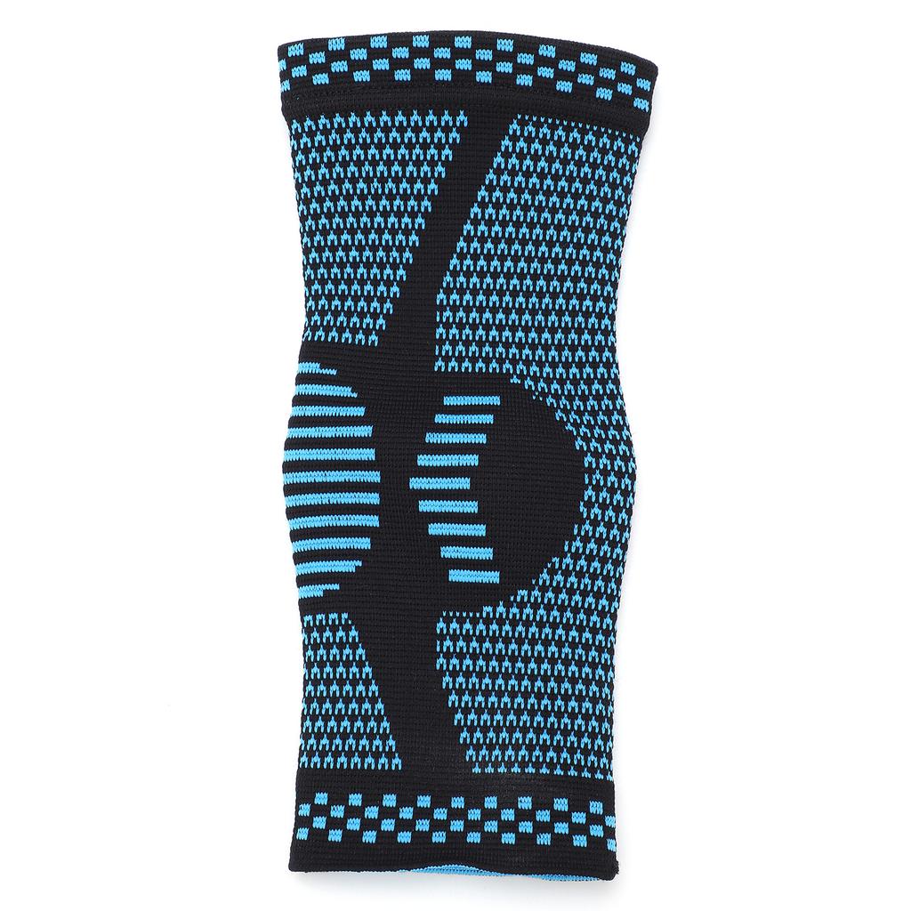 Ankle Brace Nylon Stretch Knit Lightweight Breathable Blue Ankle Bandage Wrap for Men Women Sports Foot