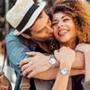 Couple Watches, Fashionable Heart Analog Display, Free Size, Quartz Movement, Casual Business Style, Accessory for Couples - Ideal for Birthdays,