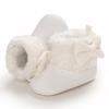 Baby Girls' Cotton Snow Boots: Soft Sole, Plus Velvet, Warm Shoes for 0-1 Year Olds