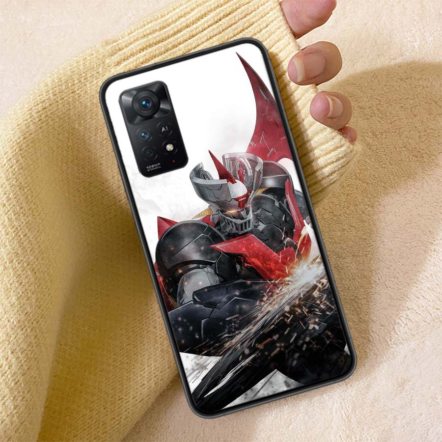

Manga Mazinger Z Anime Phone Case For Redmi 13C 14C Note 14 13 Pro Plus 5G 12 12C 10A 10C 10 9A 9C 9T 9 8 8A K70 Pro Cover TPU S Redmi Note 13 5G