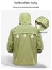 2025 Spring/Summer Sun Protection Clothing - Antibacterial Yarn with Reflective Nylon & YKK Zipper