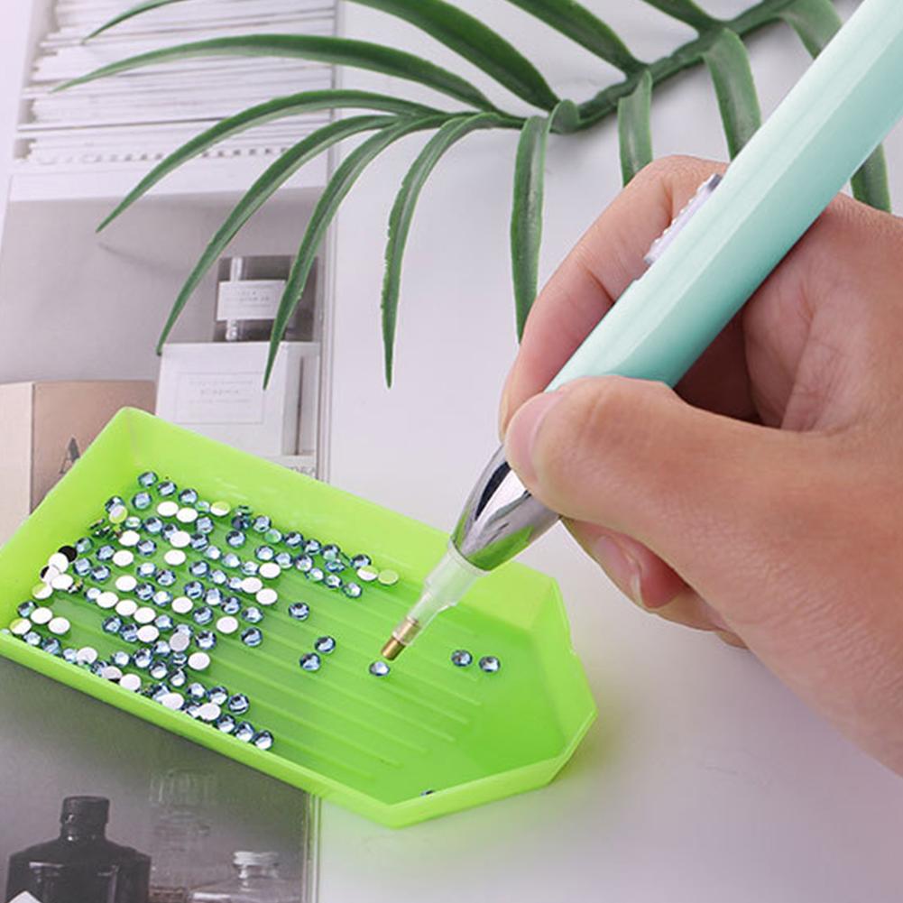 Diamond Painting Pen 5D Diamond Painting Tools with 7 Tips Shiny Diamond Art Drill Pen Glitter Diamond Art Pen Kit for Beginners