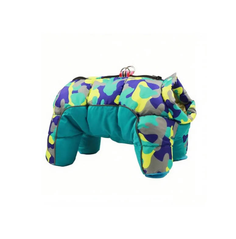 

Pet Dog Clothes, Winter Clothing, Warm Dog Down Cotton Jacket, Little Dog Four Legged Coat, Winter Coat, Outer Layer. One Size