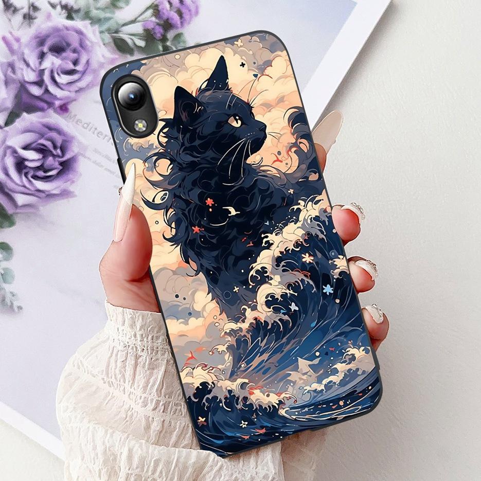 For ZTE Blade A3 2019 Case Blade A3 Lite Stylish Painted Cover Soft Silicone Phone Case For ZTE Blade A5 2019 A32019 Fundas Bags