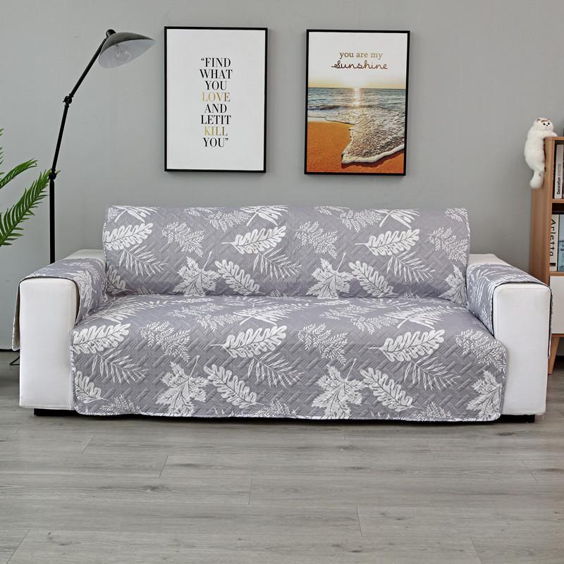 Printed Person Sofa Integrated Cushion Cover Four Season Universal Universal Jacquard Sofa Towel Anti Slip Integrated Sofa Cover