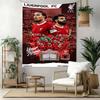 Liverpool Fc Custom Your Name Wall Decor Tapestry Art For Pet Memorial Birthdaywedding Party Backdrop Family Gift
