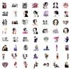 50Pcs Japanese Girls Comics Nana Waterproof Cartoon Stickers Decoration Notebook Mobile Guitar Water Cup Suitcase Graffiti Toys