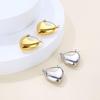 French-Inspired Stainless Steel Minimalist Ear Cuff: Trendy, Lightweight Luxury Earrings with Niche Design