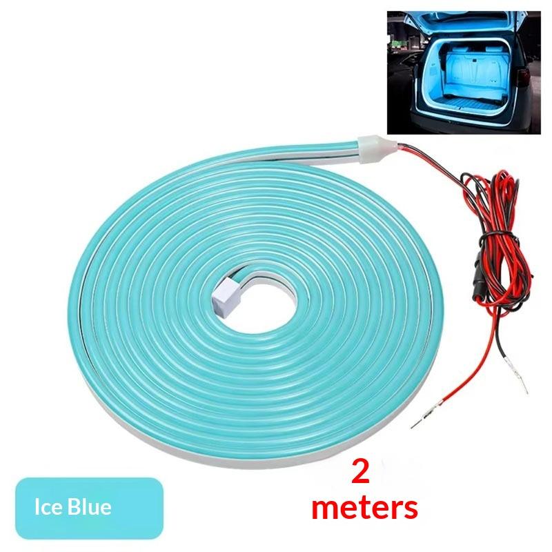 Auto Trunk High Brightness Ambient Lighting Strip 2/4M Interior Decor Lamp for Car Boot Decoration Accessory