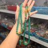 Natural Red Stone High Porcelain Mengsong Original Neck Hanging Sweater Chain Buddha Beads Rosary Beads Wenwan Accessories Multi-circle Bracelet