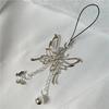 Fashionable Butterfly Bell Pendant Keychain Unique Anime Keychain with Butterfly Bell  Charm for Cosplay Enthusiasts
