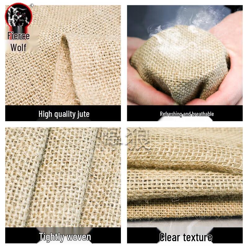 Hanlang DIY Jute Fabric for Craft and Decoration