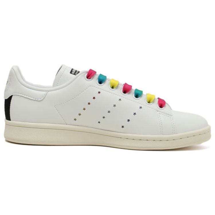 adidas Stella X  Originals Stan Smith Rainbow Sneakers Non-Slip Durable Lightweight Breathable Low-Top Skate Shoes Women Sneakers 800079N00519099