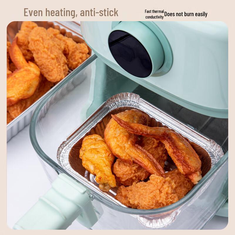 Zhaoran Disposable Air Fryer Aluminum Foil Trays