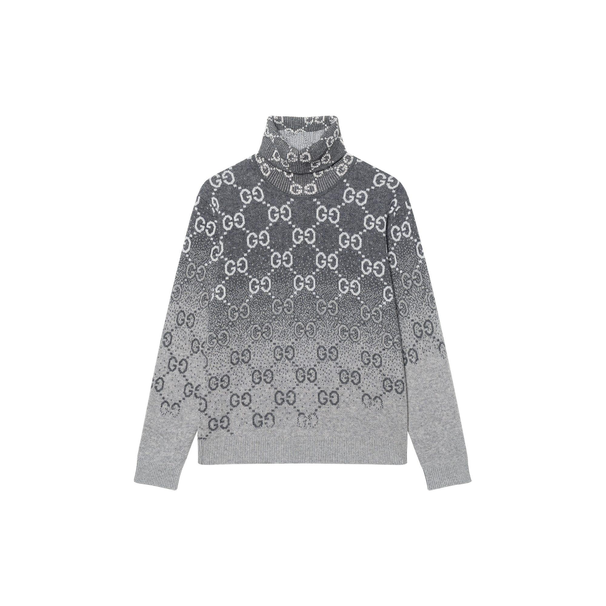 GUCCI Gg Jacquard Turtleneck Jumper 796099-XKD42-1039