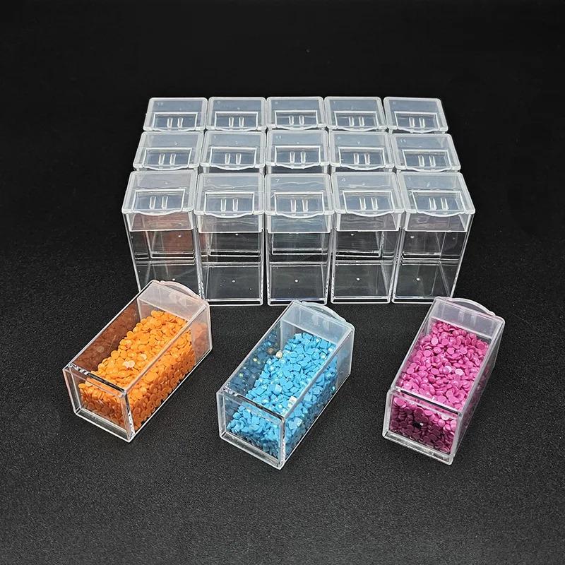 5D DIY Diamond Painting Tools Accessories Storage Box Container Diamond Embroidery Accessories Drill Box Mosaic Container Case