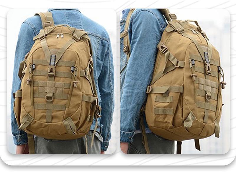 Large Capacity Waterproof Outdoor Tactical Hiking Backpack for Men