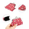 Flower Print Vintage Lady Retro Women Clutch Bag Coin Purse Small Wallet Money Clip